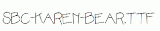 SBC-Karen-Bear.ttf