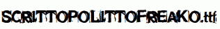 SCRITTOPOLITTOFREAKO.ttf