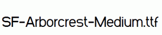 SF-Arborcrest-Medium.ttf
