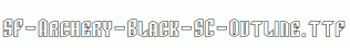 SF-Archery-Black-SC-Outline.ttf