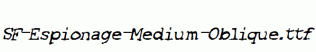 SF-Espionage-Medium-Oblique.ttf
