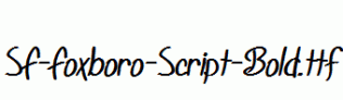 SF-Foxboro-Script-Bold.ttf