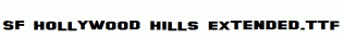 SF-Hollywood-Hills-Extended.ttf
