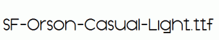 SF-Orson-Casual-Light.ttf