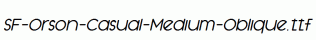 SF-Orson-Casual-Medium-Oblique.ttf