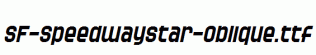 SF-Speedwaystar-Oblique.ttf