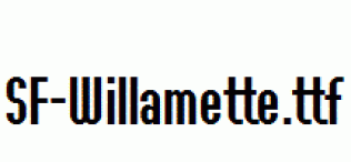 SF-Willamette.ttf