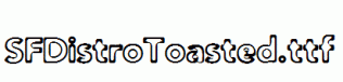 SFDistroToasted.ttf