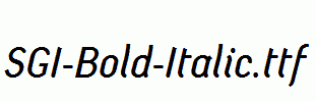 SGI-Bold-Italic.ttf