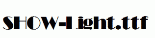 SHOW-Light.ttf