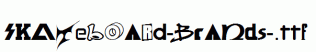 SKATEBOaRD-braNds-.ttf