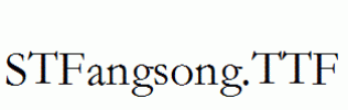 STFangsong.ttf