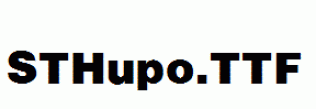 STHupo.ttf