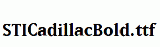 STICadillacBold.ttf
