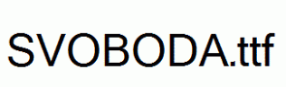 SVOBODA.ttf