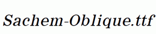 Sachem-Oblique.ttf