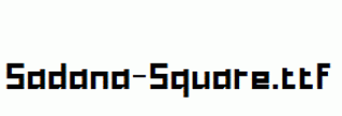 Sadana-Square.ttf
