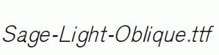 Sage-Light-Oblique.ttf