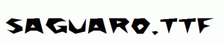 Saguaro.ttf