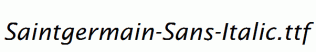 Saintgermain-Sans-Italic.ttf