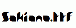 Sakiane.ttf