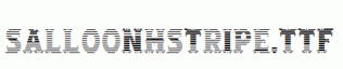 SalloonHStripe.ttf