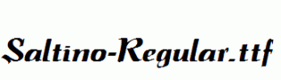 Saltino-Regular.ttf