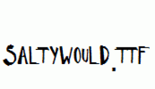 SaltyWould.ttf