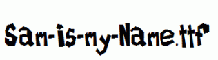 Sam-is-my-Name.ttf