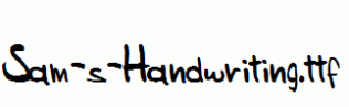 Sam-s-Handwriting.ttf