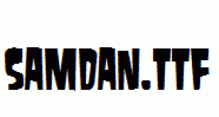 Samdan.ttf