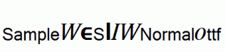 Sample-ESF2-Normal.ttf