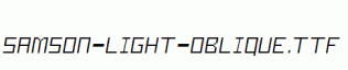 Samson-Light-Oblique.ttf
