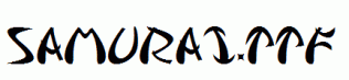 Samurai.ttf