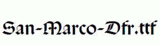 San-Marco-Dfr.ttf