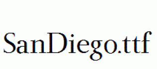 SanDiego.ttf