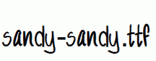 Sandy-Sandy.ttf