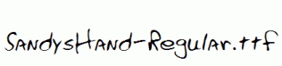 SandysHand-Regular.ttf
