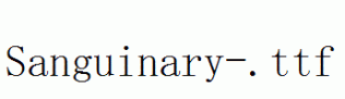 Sanguinary-.ttf