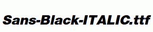 Sans-Black-ITALIC.ttf