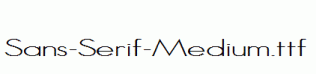 Sans-Serif-Medium.ttf