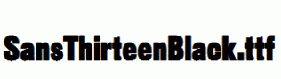 SansThirteenBlack.ttf