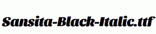 Sansita-Black-Italic.ttf