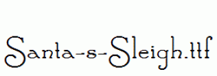 Santa-s-Sleigh.ttf