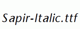 Sapir-Italic.ttf