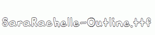SaraRachelle-Outline.ttf