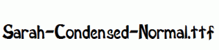 Sarah-Condensed-Normal.ttf