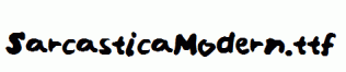 SarcasticaModern.ttf