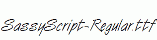 SassyScript-Regular.ttf