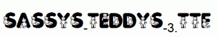 Sassys-Teddys-3.ttf